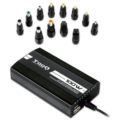 Tooq Cargador portatil 100W 3en1 12 conectores