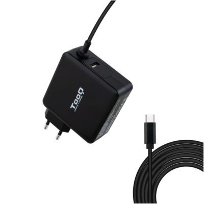 Tooq Cargador portatil conector USB-C 65W