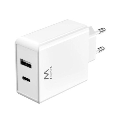 EWENT CARGADOR RaPIDO USB-C Y USB-A / GAN / 45W