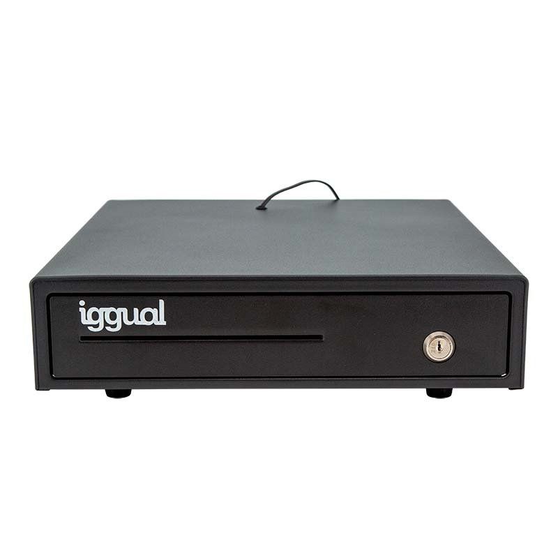 iggual CajOn Portamonedas IRON-15 37cm 4+8 negro