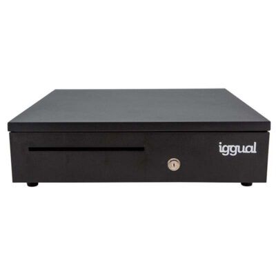 iggual CajOn Portamonedas IRON-35 42cm 5+6 negro