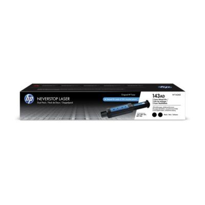 HP TOner 143AD Negro Kit de recarga 2 uds