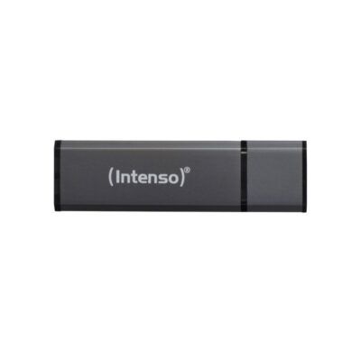 Intenso 3521495 Lapiz USB 2.0 Alu 128GB Antracita