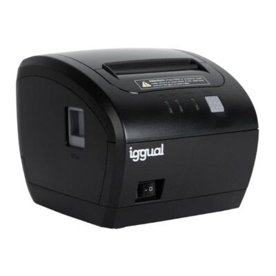 iggual Impresora tErmica TP EASY 80 USB+RJ11 negra