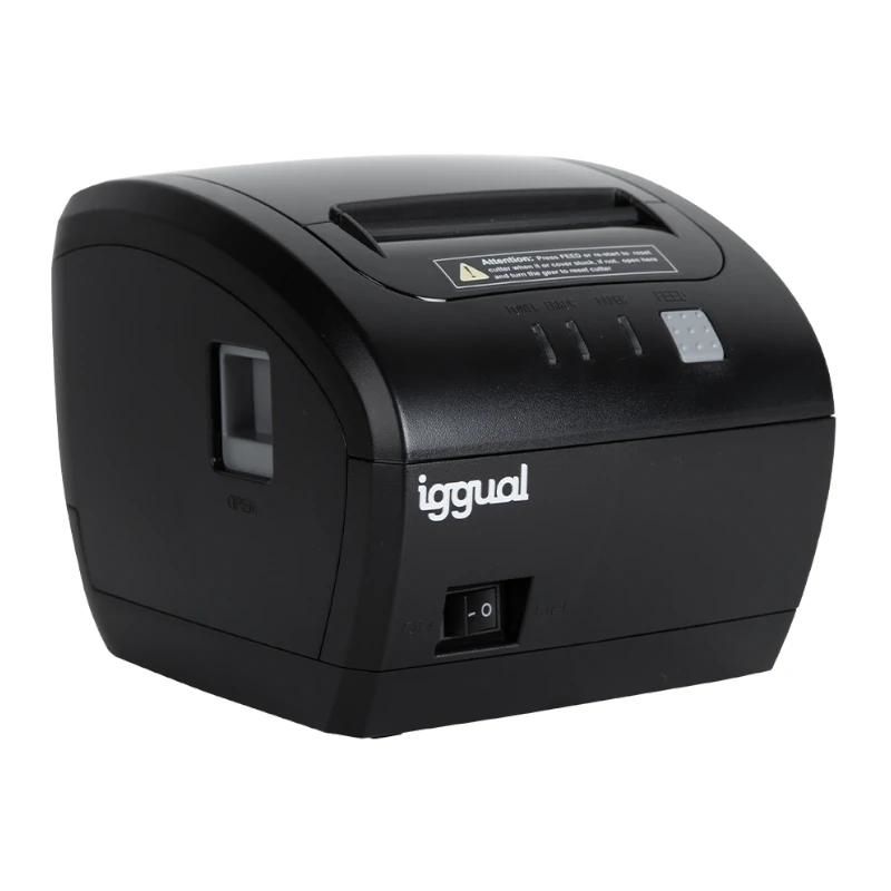 iggual Impresora tErmica TP EASY 80 USB+RJ11 negra
