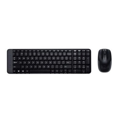 Logitech MK220 Teclado +RatOn Inalambrico 2.4GHz