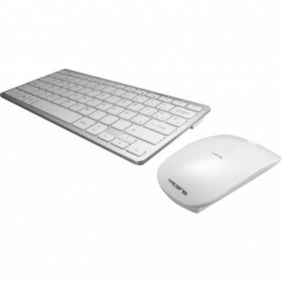 Tacens Levis Teclado+RatOn Inalambrico Blanco Ultr