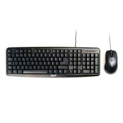 iggual Kit teclado y ratOn COM-CK-BASIC negro