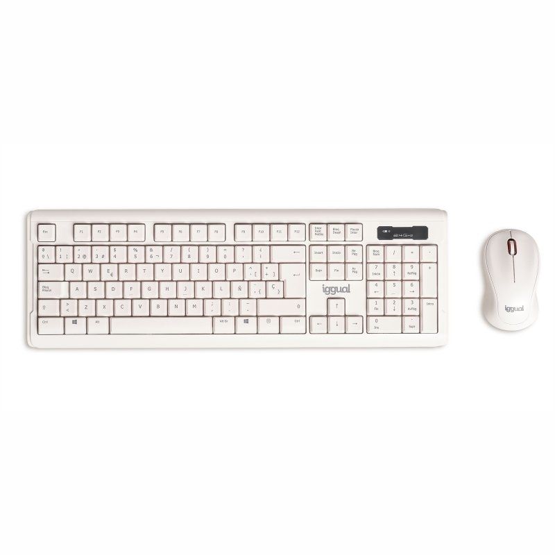 iggual Kit teclado ratOn inalambrico WMK-GLOW