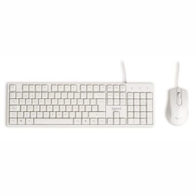 iggual Kit teclado y ratOn CMK-BUSINESS blanco