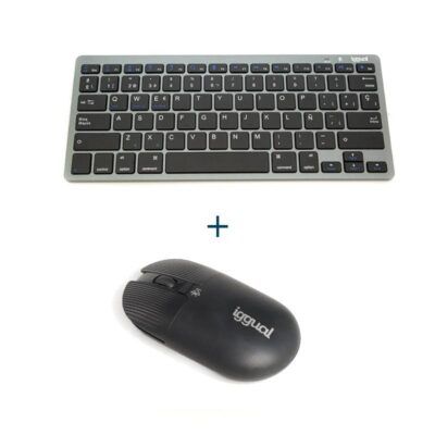 iggual Kit bundle teclado + ratOn YIN Bluetooth