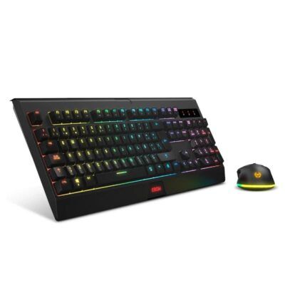 KROM KABALA  | Kit Teclado y RatOn Wireless RGB SP