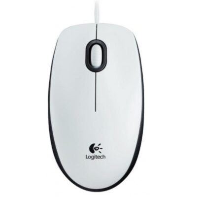 Logitech B100 RatOn Blanco OEM