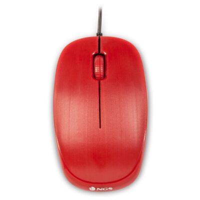 NGS Raton Optico Redflame 1000 Dpi Rojo