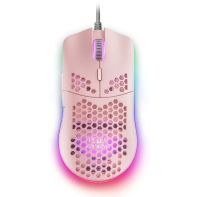 Mars Gaming MMAX RatOn Ultraligero 12400DPI Rosa
