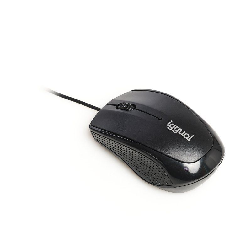 iggual RatOn Optico COM-BASIC-800DPI negro
