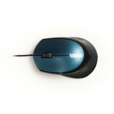 iggual RatOn Optico COM-ERGONOMIC-R-800DPI azul