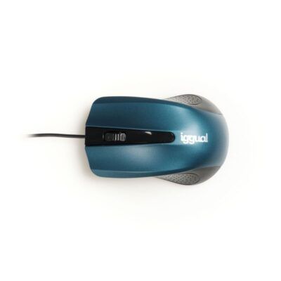 iggual RatOn Optico COM-ERGONOMIC-RL-800DPI azul