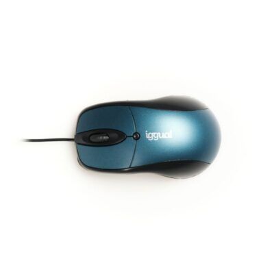 iggual RatOn Optico COM-ERGONOMIC-XL-800DPI azul