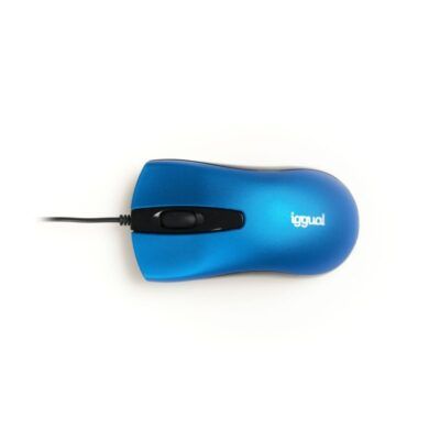 iggual RatOn Optico COM-BUSINESS-1200DPI azul