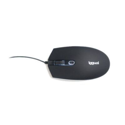 iggual RatOn Optico COM-LED-1600DPI negro