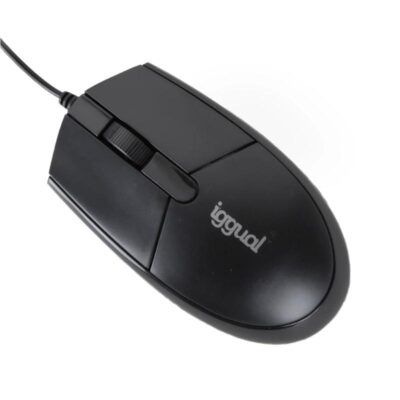 iggual RatOn Optico COM-BASIC3-800DPI negro