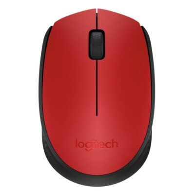 Logitech M171 RatOn Inalambrico 1000 dpi Neg/Rojo