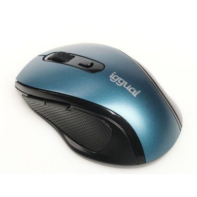 iggual RatOn inalambrico ERGONOMIC-M-1600DPI azul