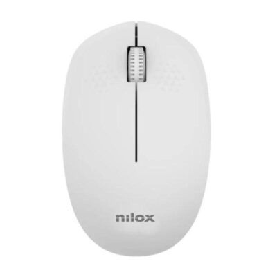 Nilox RatOn Wireless, 1000 DPI, 3 botones, Gris