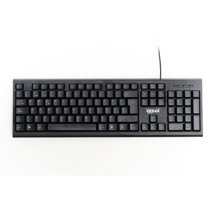 iggual Teclado estandar CK-BUSINESS-105T negro