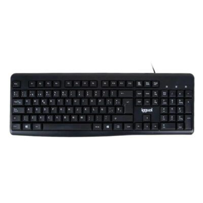 iggual Teclado estandar CK-BASIC2-105T negro