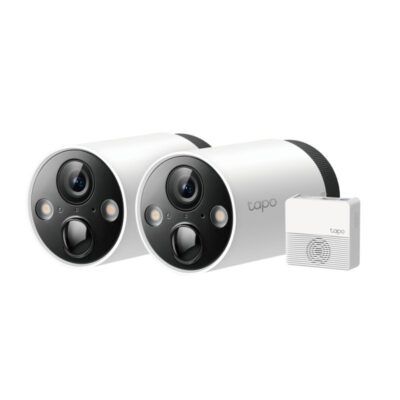 TP-Link Tapo C420S2 Camara Smart (2-pk) 2K Bateria