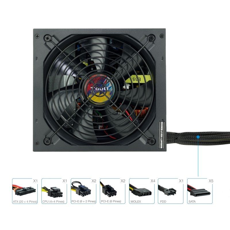 Tooq Fuente AlimentaciOn TQAPOLO-750SP 750W
