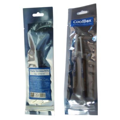 CoolBox Pasta tErmica plata 2 gramos 3.17W/mk H70