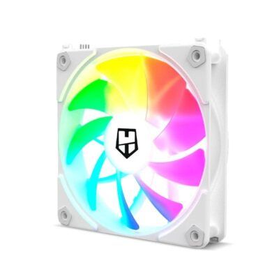 NOX Ventilador HUMMER EASYLINK ARGB BLANCO uNICO