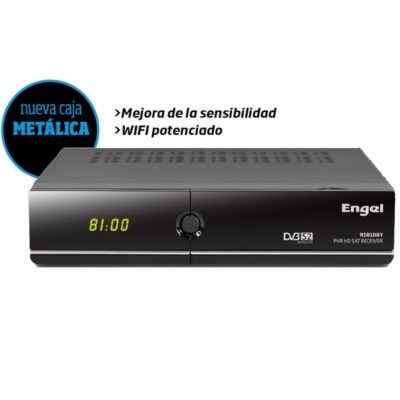 Engel RS8100Y Receptor SatElite HD PVR Wf/Eth