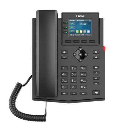 Fanvil X303P, 4 lineas SIP, con PoE, sin PSU