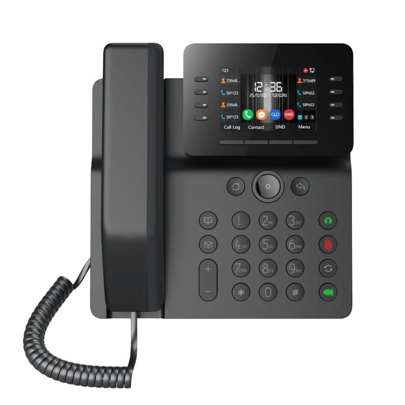 Fanvil V64, 12 lineas SIP, WiFi y Bluetooth